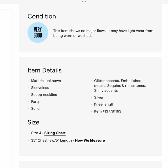 AQUA Sequined Formal Cocktail Dress Sz 4 - Picture 6 of 6